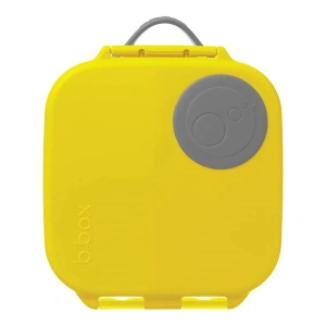 B.BOX Svačinový box střední žlutá/šedá