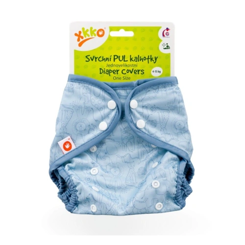 XKKO svrchní PUL kalhotky One Size Safari