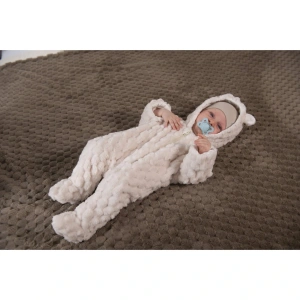LITTLE ANGEL overal MAZLÍK Outlast® - smetanová/bílá káva (1)
