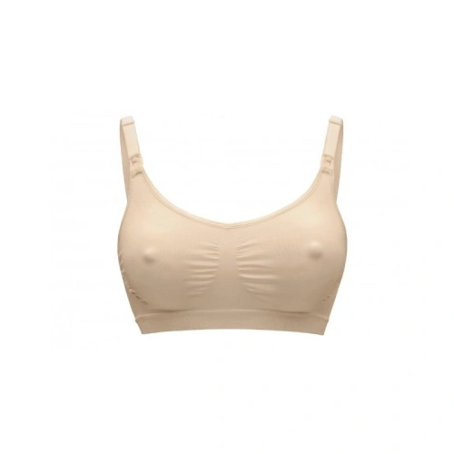 MEDELA těhotenská a kojící podprsenka Keep Cool béžová