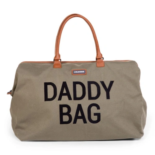 CHILDHOME Přebalovací taška Daddy Bag Big Canvas Khaki