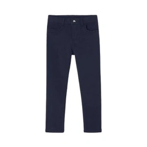 MAYORAL dívčí kalhoty jemné basic tmavě modrá - 104 cm