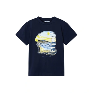 MAYORAL chlapecké tričko KR maják tm.modrá vel. 98 cm
