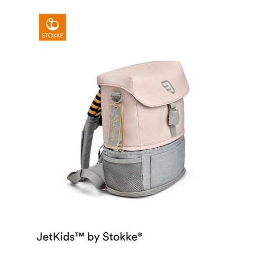 STOKKE JetKids batůžek Crew Backpack Pink Lemonade