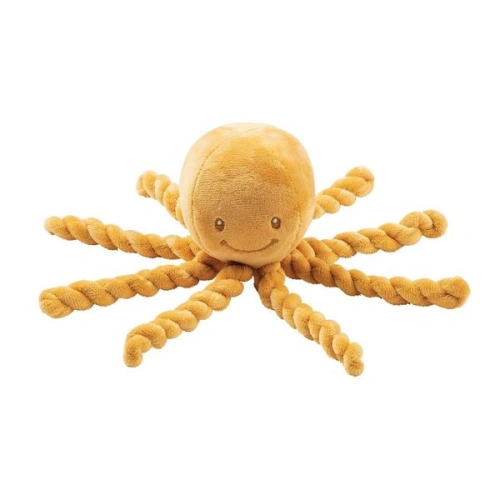 NATTOU První hračka pro miminka chobotnička PIU PIU Lapidou ochre