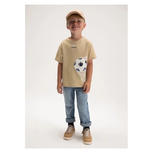 MAYORAL chlapecké rifle slim fit světle modrá