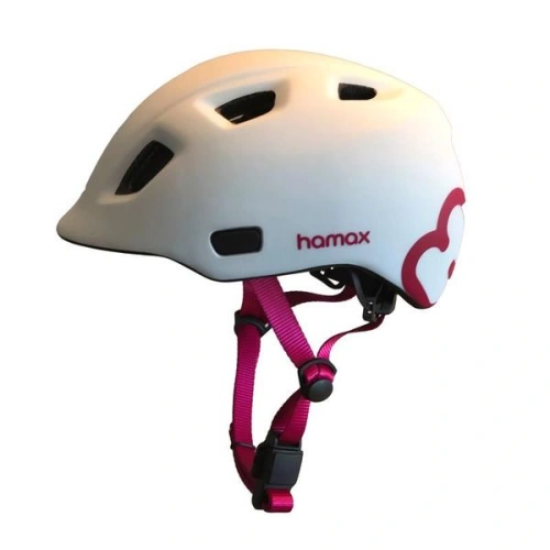 HAMAX cyklohelma Thundercap White/Pink