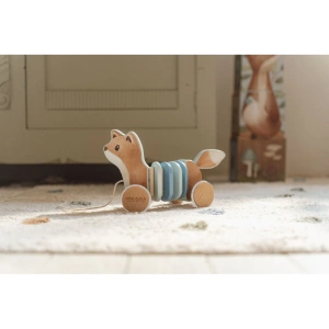 LITTLE DUTCH tahací liška dřevěná Forest Friends (1)