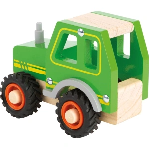 SMALL FOOT Dřevěný traktor zelený (1)