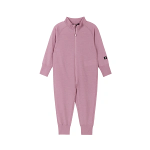 REIMA dětský vlněný overal Parvin - Grey Pink