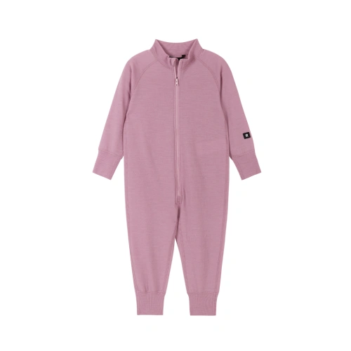 REIMA dětský vlněný overal Parvin - Grey Pink