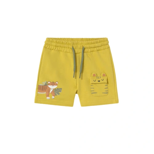 MAYORAL chlapecké kraťasy Tygr zlatá
