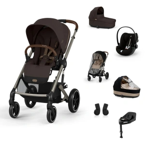 CYBEX akční set Balios S Lux + korba + Cloud G i-Size Plus + báze G + pláštěnka + pláštěnka na korbu + adaptéry