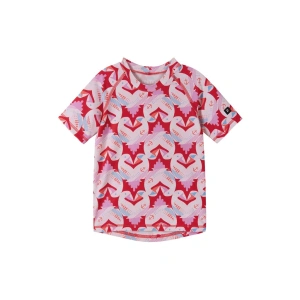 REIMA dětské koupací tričko Pulikoi Misty Red vel. 80 cm
