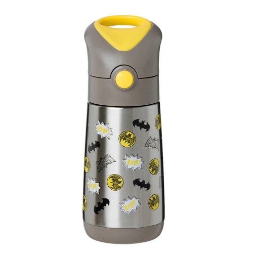 B.BOX termoska na pití s brčkem 350 ml batman