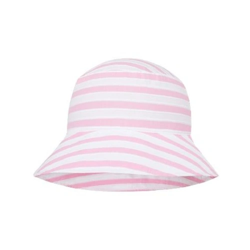 BROEL dívčí klobouček Farida růžová bílá