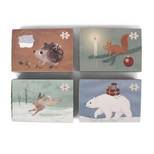 FILIBABBA set 4 puzzle Wonderful Winter
