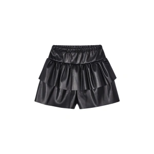 MAYORAL skort sukně s šortkami koženková černá vel. 116
