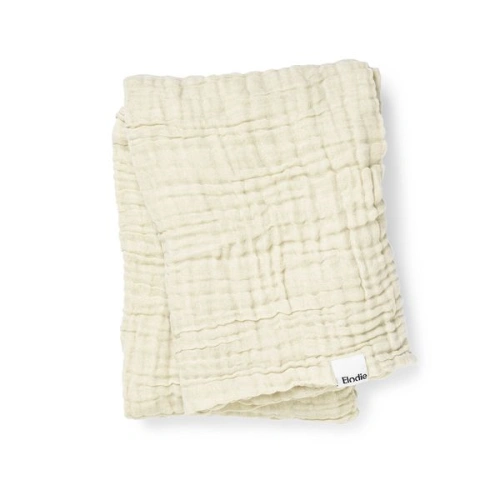 ELODIE DETAILS mušelínová deka Crinkled Blanket Vanilla White