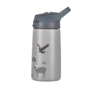ZOPA termoska na pití sport 400 ml mountains šedá