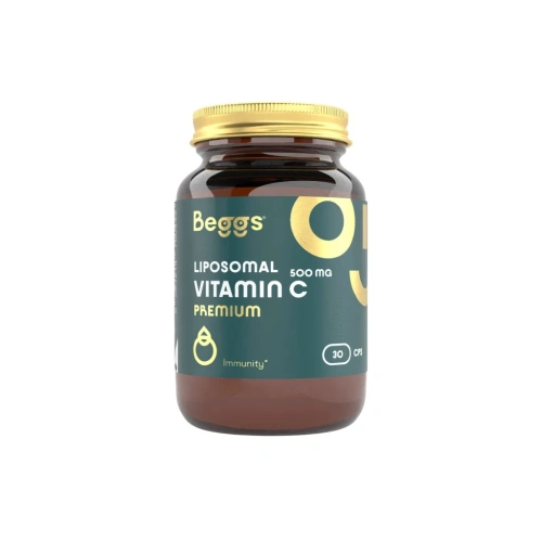 BEGGS doplněk stravy vysoce vstřebatelný vitamin C (Liposomal Vitamin C Premium) 30 kapslí