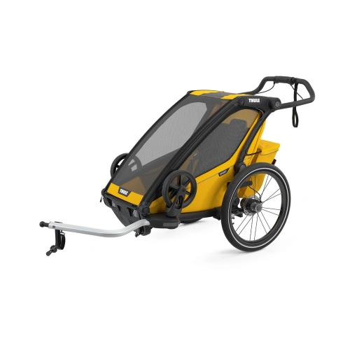 THULE Chariot Sport single Black/ Spectra Yellow - s kódem CYKLO5 nyní sleva 5 %