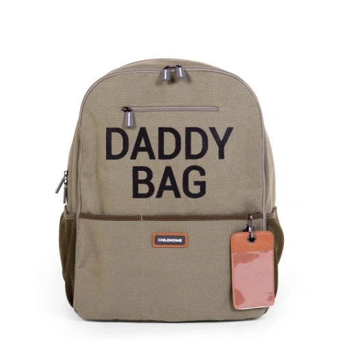 CHILDHOME Přebalovací batoh Daddy Bag Canvas Khaki