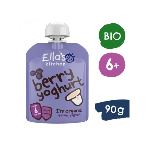 ELLA'S KITCHEN BIO borůvky s jogurtem (90 g)