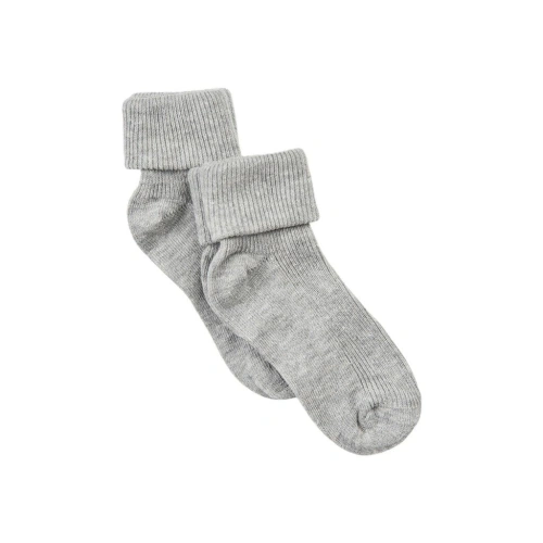 MINYMO dětské ponožky 2ks Light Grey Melange
