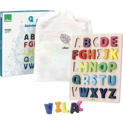 VILAC Vkládací puzzle abeceda