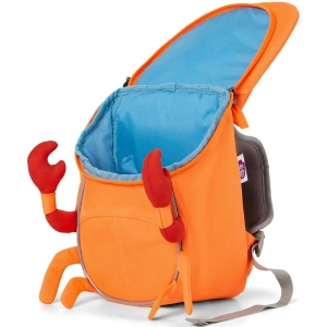 AFFENZAHN Dětský batůžek pro nejmenší Small friend Crab neon orange (4)