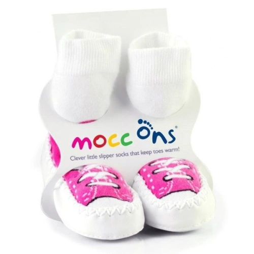 XKKO Baleríny Mocc Ons - Sneakers Pink, vel 12-18m