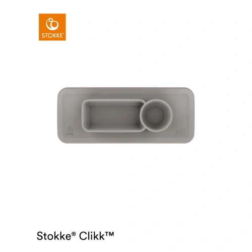 STOKKE ezpz by Stokke placemat for Clikk Tray Soft Grey