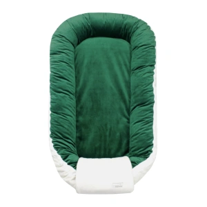 ENIE BABY hnízdečko Soft béžová, zelená (1)
