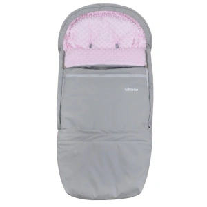 ESITO Rostoucí Fusak Soft Minky UNI - šedá 110 x 49 cm (2)