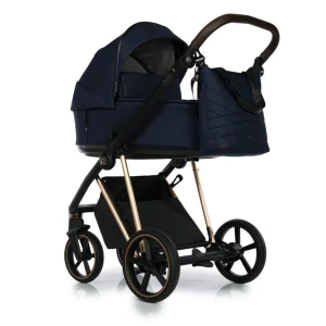 ROAN kombinovaný kočárek Ivi 2.0. Mystic Blue Rose Gold