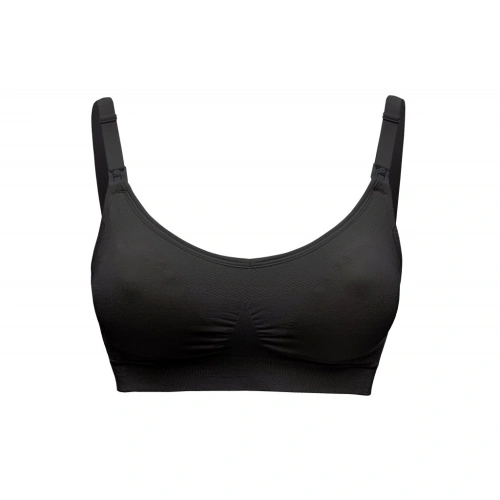 MEDELA Ultra těhotenská  a kojící podprsenka Keep Cool černá