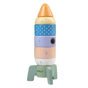 JOUÉCO dřevěná stohovací raketa the Wildies Family 12m+ (1)