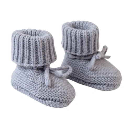 LODGER capáčky Slipper Merino Wool vel. 0-6 měsíců