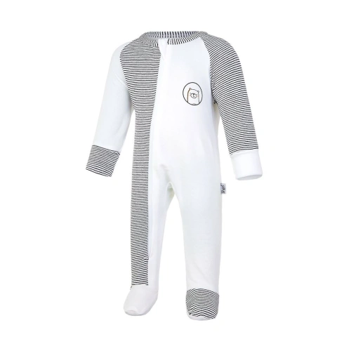 LITTLE ANGEL overal smyk DR Outlast® bílá/pruh bíločerný