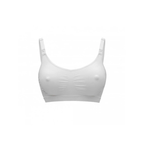 MEDELA Těhotenská a kojící podprsenka Keep Cool bílá
