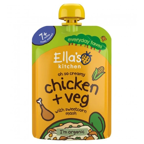 ELLA'S KITCHEN BIO kuřátko s kukuřičnou kaší (130 g)