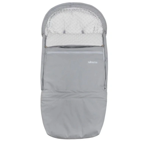 ESITO Rostoucí Fusak Soft Minky UNI - šedá 110 x 49 cm