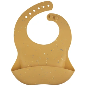 CANPOL BABIES silikonový bryndák s kapsou DOTS (2)
