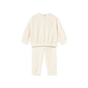 MAYORAL dívčí sportovní souprava krémová