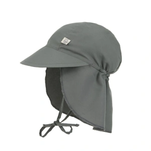 LÄSSIG klobouček Sun Protection Flap Hat Deep Olive vel. 7-18 m