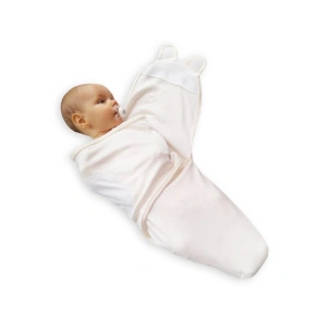 EKO bavlněná zavinovačka Swaddle 5-10 kg béžová (1)