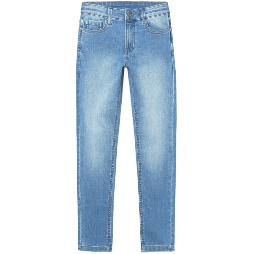 MAYORAL chlapecké rifle slim fit světle modrá
