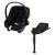 CBX by CYBEX autosedačka ATON B2 i-Size+ základna Base One Volcano Black/black