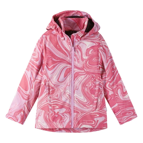REIMA dívčí softshellová bunda Kouvola Classic Pink